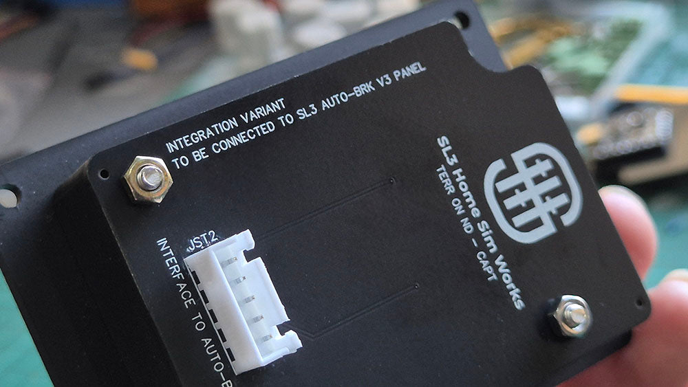 TERR ON ND selector button Captain Side