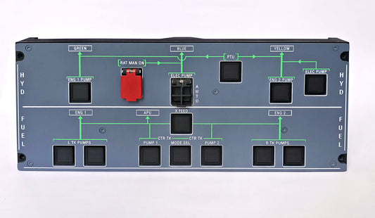 40VU - HYD-FUEL Panel (SL3 OVHD Modules Series)