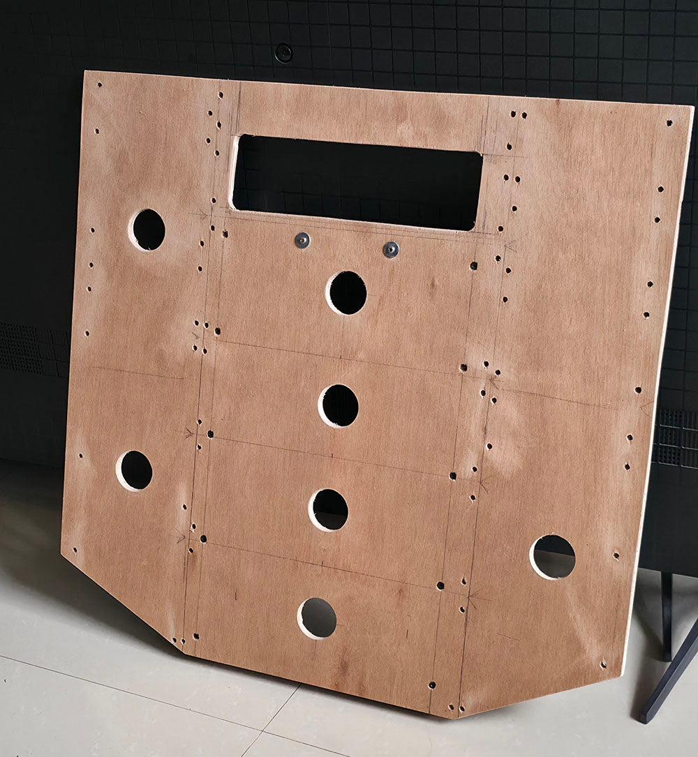 Full Overhead Mounting Board Plans - DXF FILE