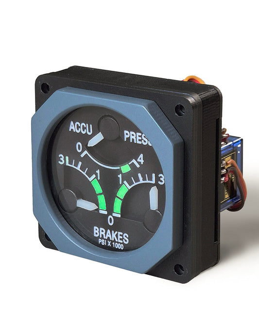 A320 Brake Pressure Gauge