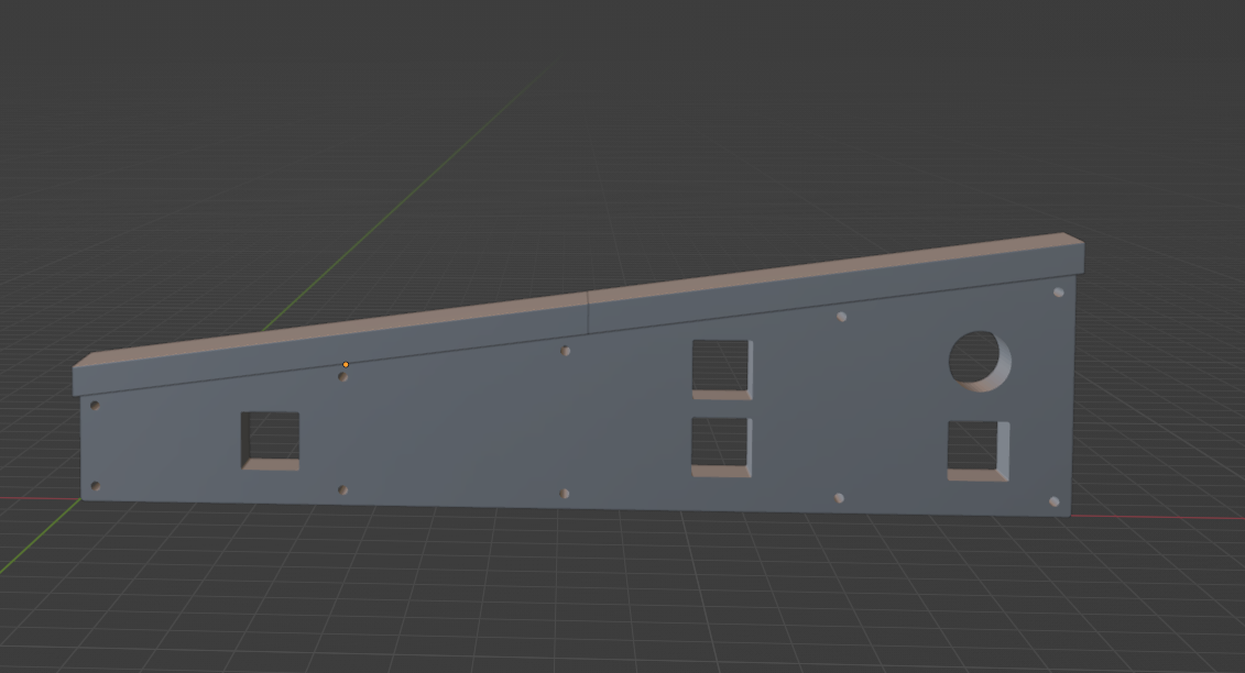 SL3-WW Glare wing/warning panel Hood