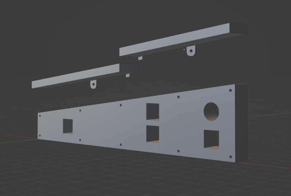 SL3-WW Glare wing/warning panel Hood