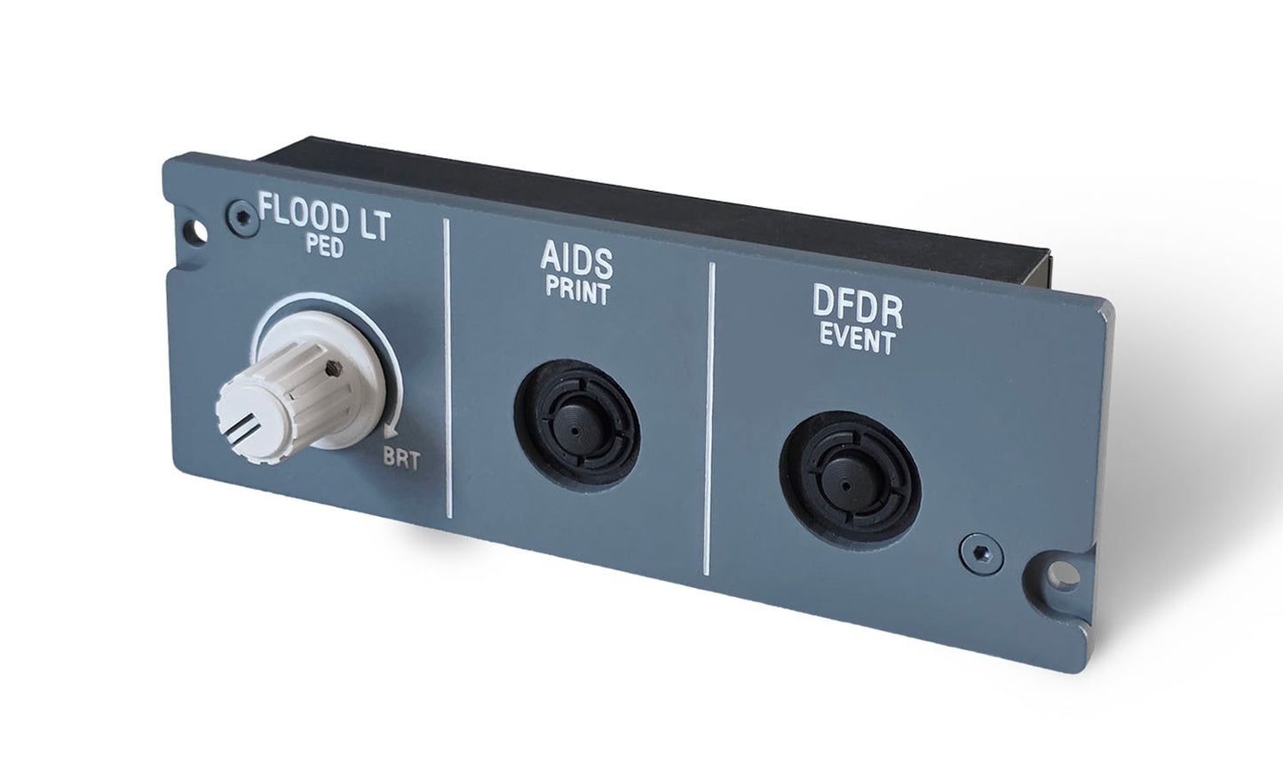 FO Side FLOOD LT Dimmer Panel